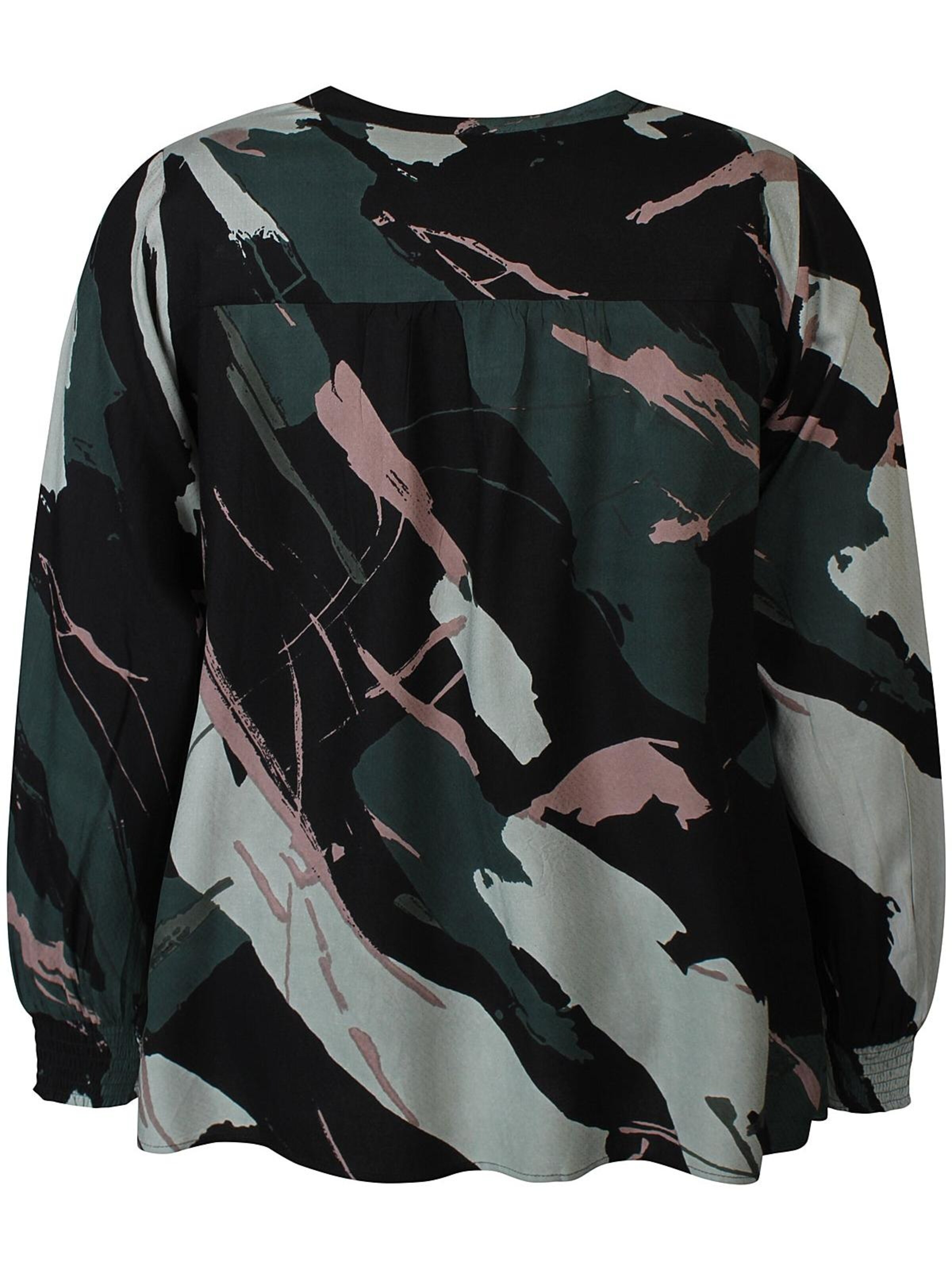 Zhenzi Blouse 'Anity 1205' in Groen