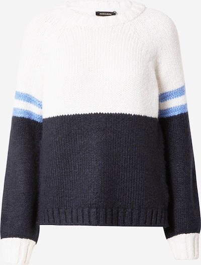 MORE & MORE Пуловер в нейви синьо / светлосиньо / бяло, Преглед на продукта