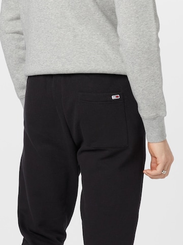 Tommy Jeans Tapered Trousers in Black