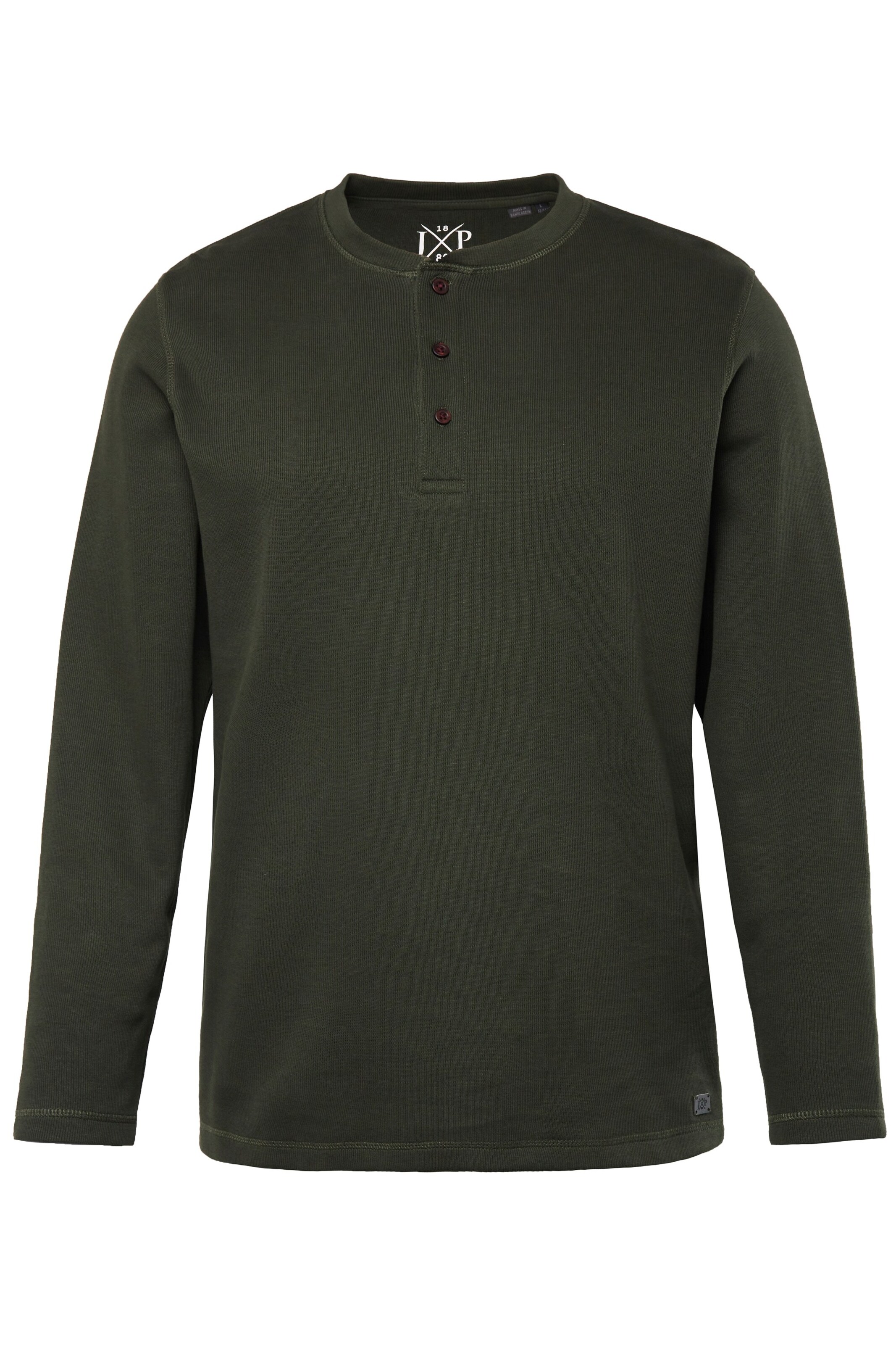 JP1880 Shirt in Groen: voorkant