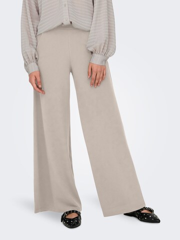Wide leg Pantaloni 'JDYTANJA' di JDY in grigio: frontale
