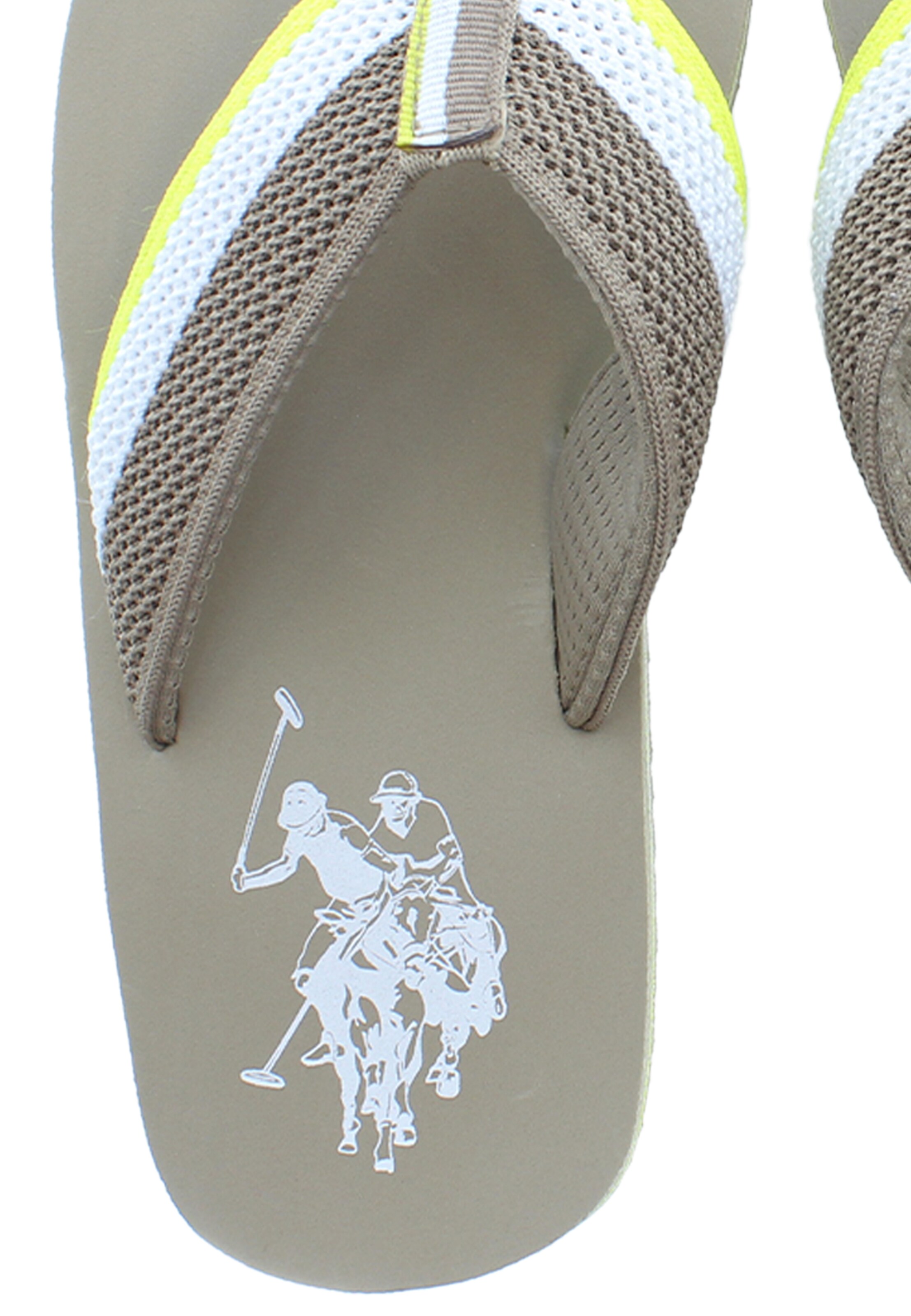U.S. POLO ASSN. Teenslippers 'Hank' in Beige