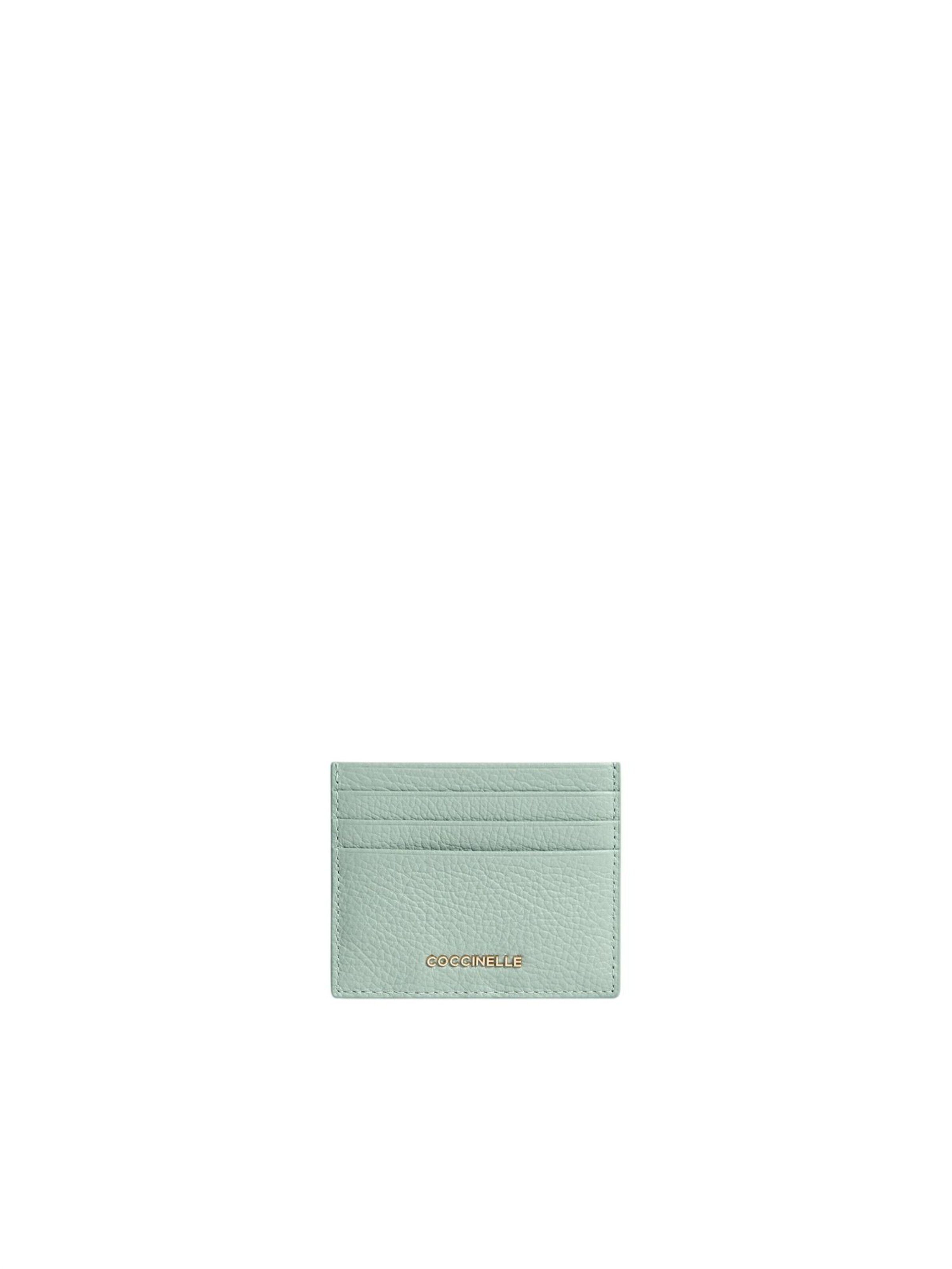 Coccinelle Wallet 'Metallic S26 1' in Blue: front