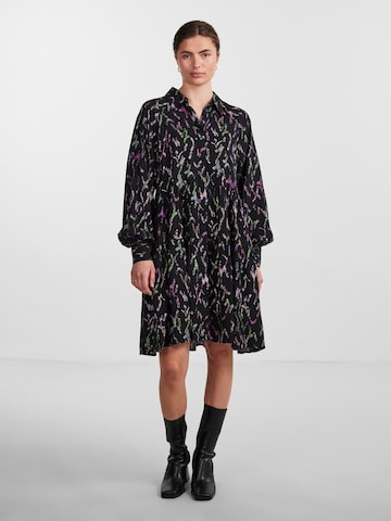 Y.A.S Shirt Dress 'LINIRA' in Black