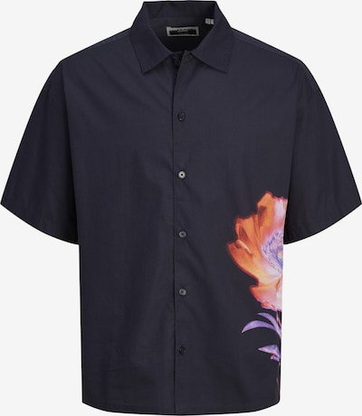 Marškiniai 'JCOBloom' iš JACK & JONES, spalva – tamsiai mėlyna / levandų spalva / oranžinė / rubinų raudona, Prekių apžvalga