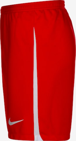 NIKE Regular Workout Pants 'League III' in Red