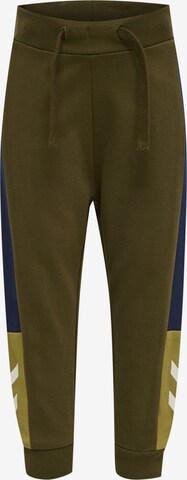 Hummel Regular Pants in Green: front