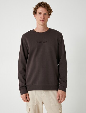 Koton Sweatshirt in Brown: front