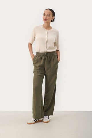 Part Two Regular Pants 'Eniola' in Green
