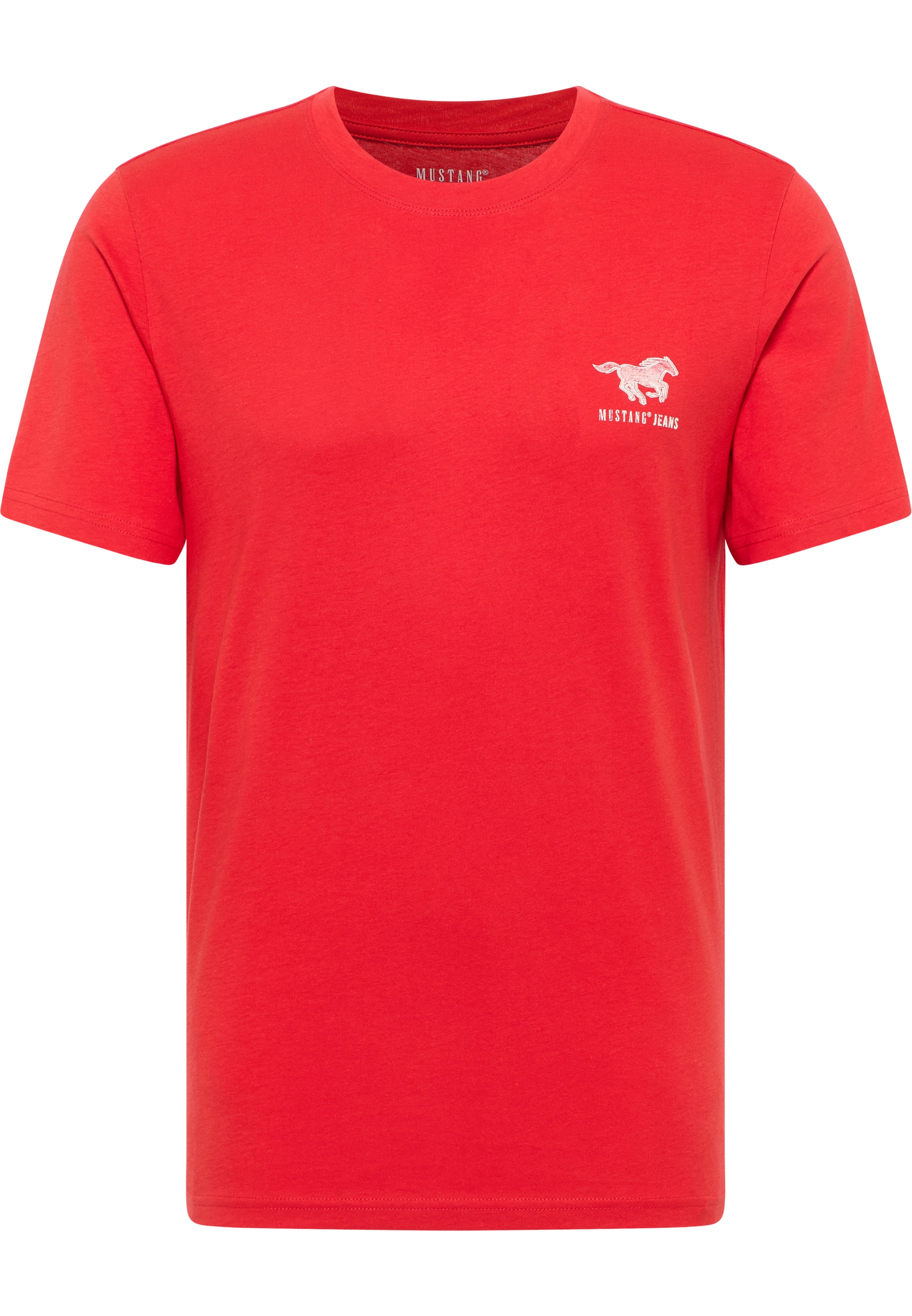 MUSTANG T-Shirt 'Austin' in rot, Produktansicht
