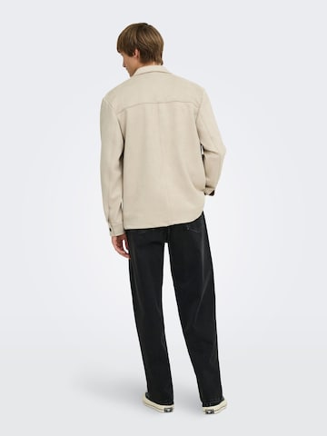 Only & Sons Loosefit Jeans 'ONSFade' in Zwart