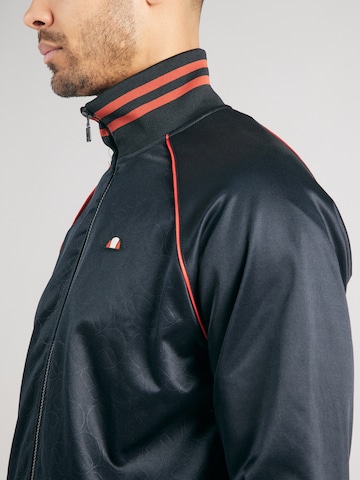 ELLESSE Sweatjacke 'Casarino' in Schwarz