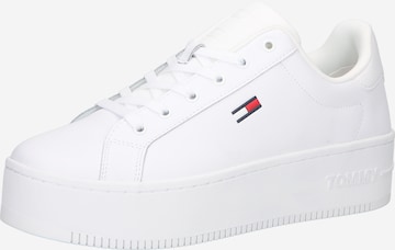 Tommy Jeans Sneaker 'New Roxy' in Weiß: predná strana