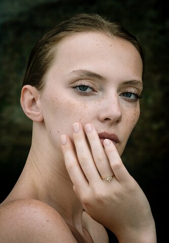 Haze&Glory Ring in Gold: front