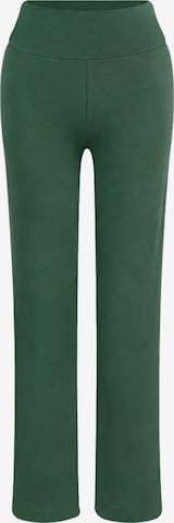 Leela COTTON Pants 'Damen Bio-Baumwoll Komforthose' in Green: front