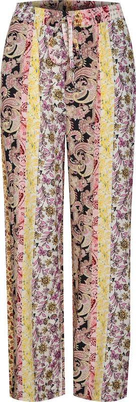 Cream Loosefit Hose 'Alora' in Mischfarben AB6757 Cream Loosefit Hose 'Alora' in Mischfarben AB6757