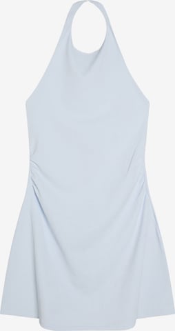Bershka Šaty – modrá: přední strana