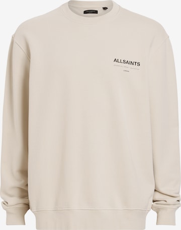 AllSaints Sweatshirt 'ACCESS' in Beige: predná strana