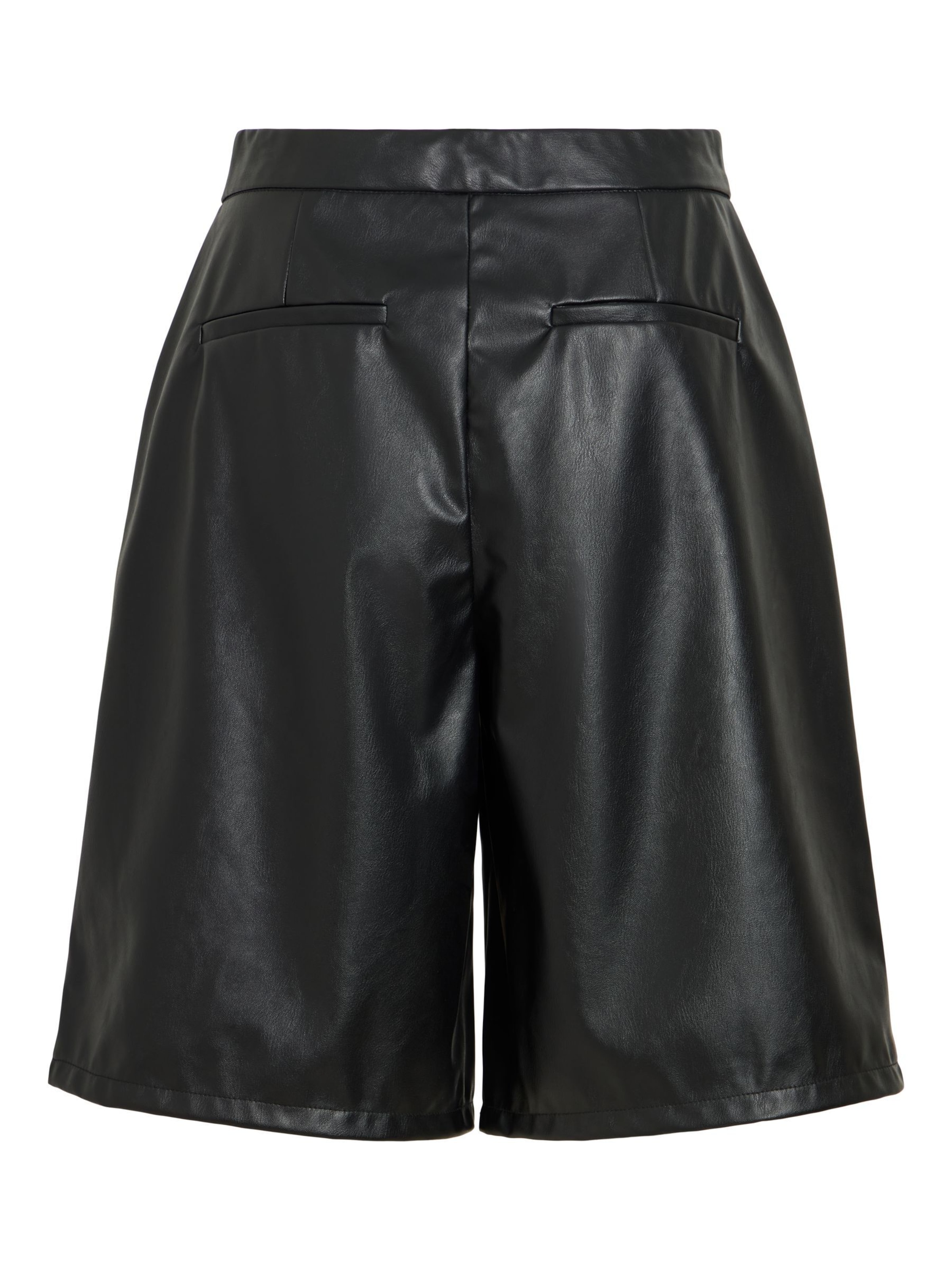 VILA - regular Pantalón en negro