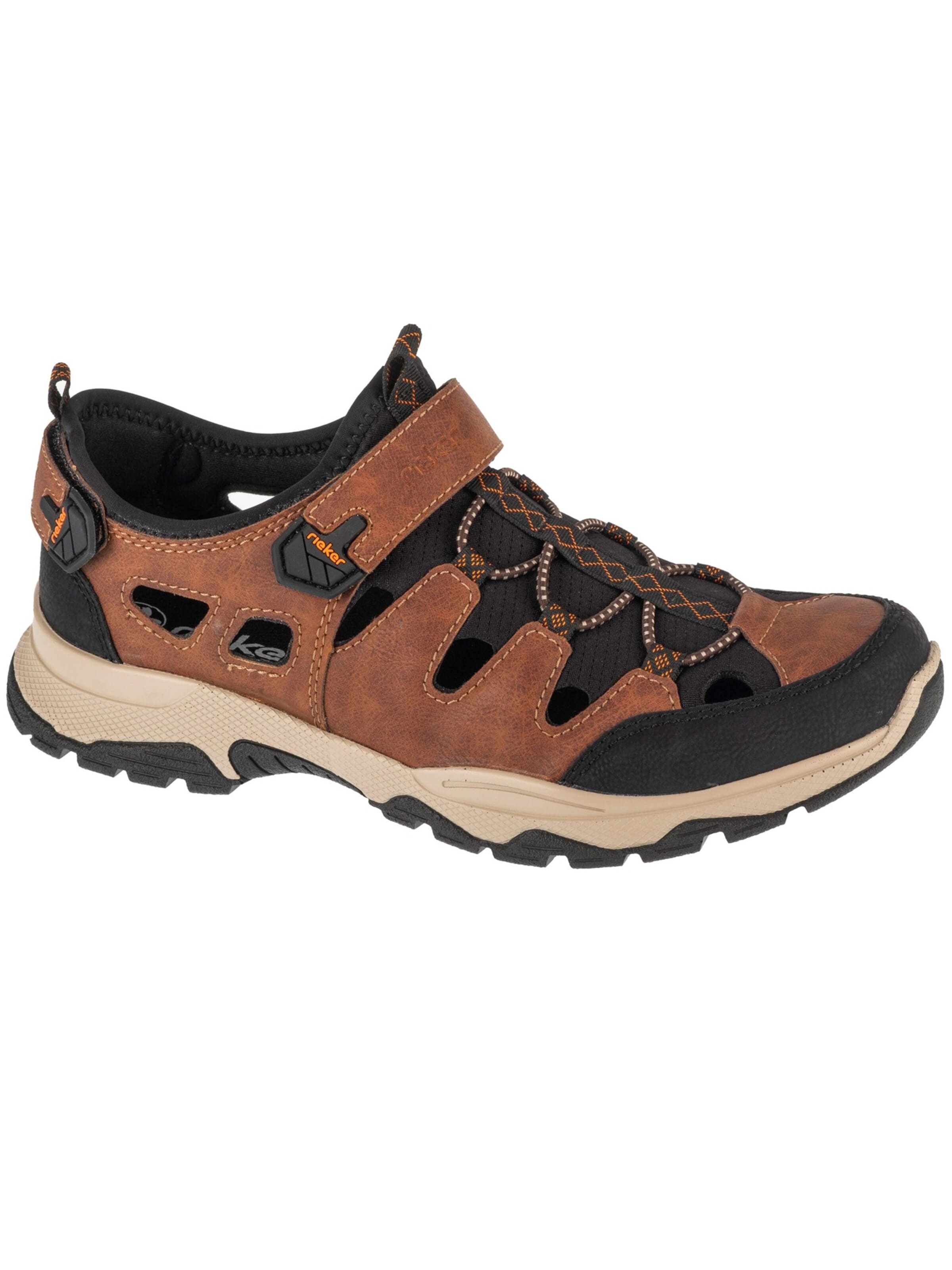 Rieker Trekking sandal 'Rieker Sandals B8375' in Brown: front