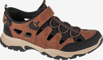 Sandales de randonnée 'Rieker Sandals B8375' Rieker en marron : devant