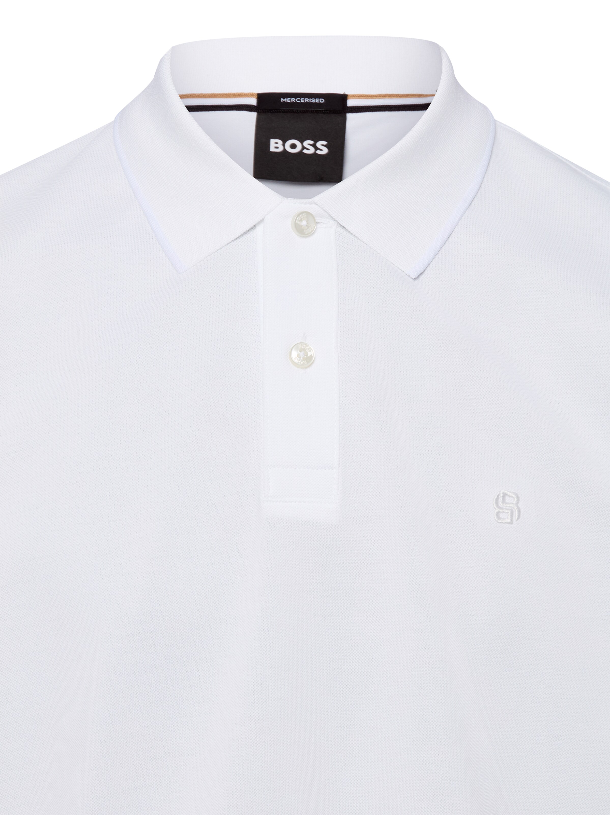 T-Shirt 'Parris' BOSS en blanc