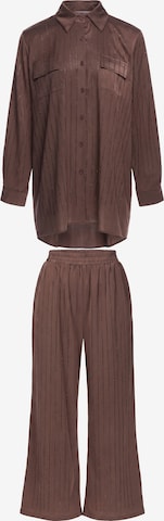 faina Pantsuit in Brown: front