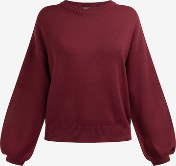 faina Pullover 'Koosh' in Rot: predná strana