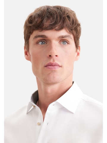SEIDENSTICKER Slim fit Business shirt in White
