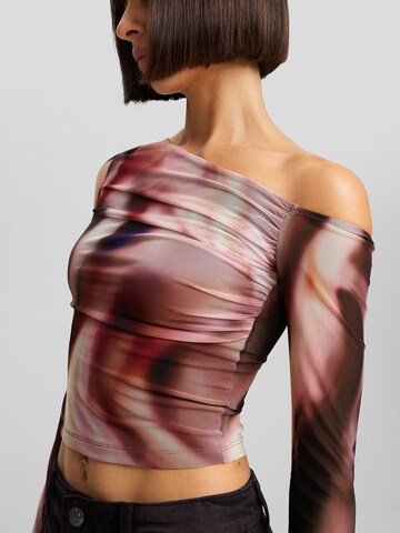 Bershka Shirt in Pink