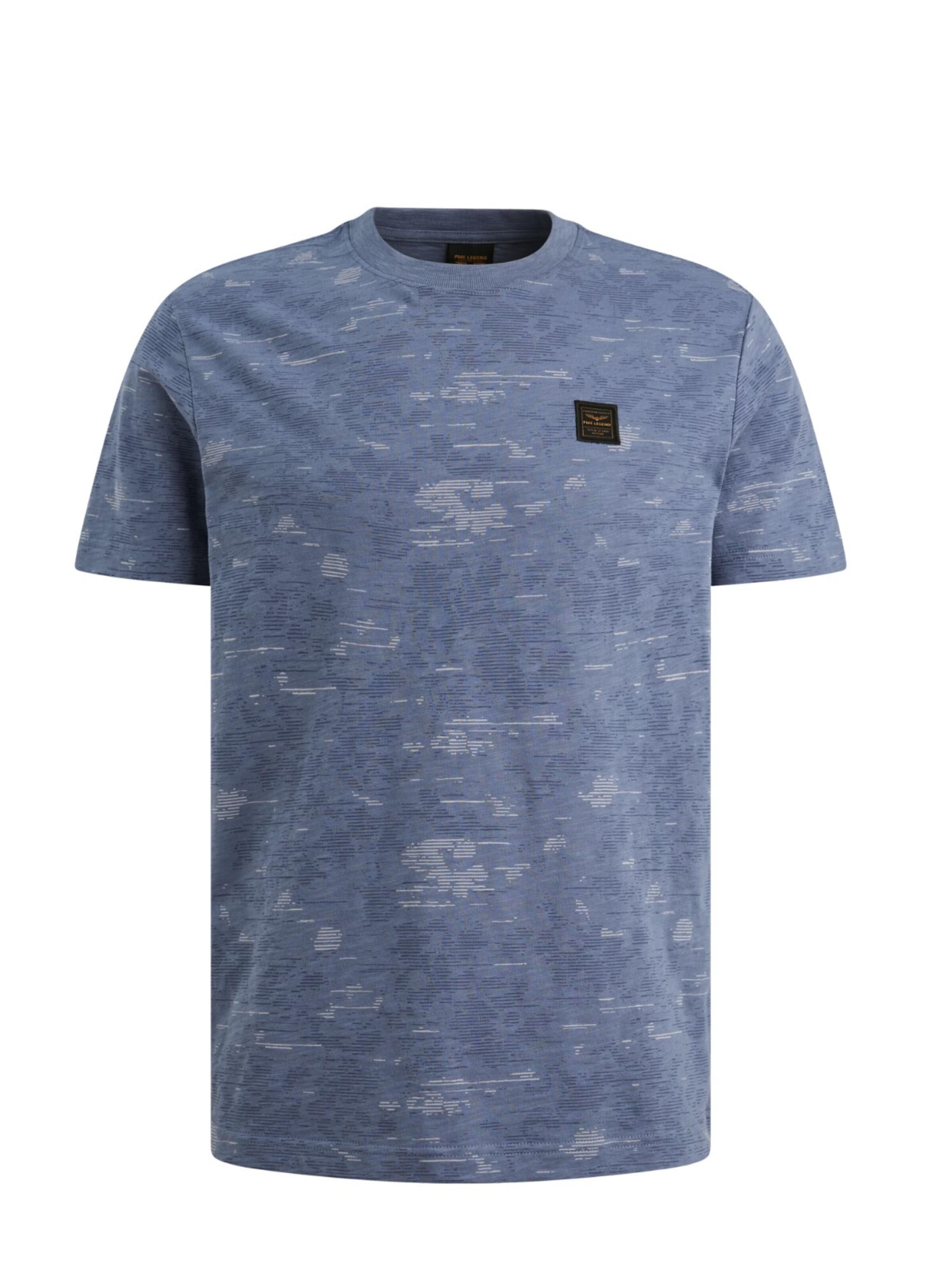 Pme-Legend Shirt 'PME Legend - Heren t-shirt' in Blue: front