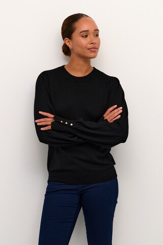 Kaffe Sweater 'Izza' in Black: front