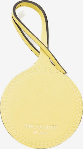 Portachiavi di Trussardi in giallo: frontale