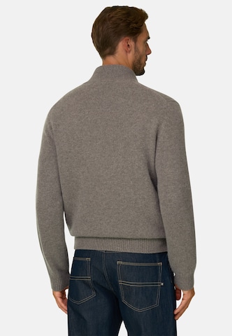 Boggi Milano Gebreid vest in Bruin
