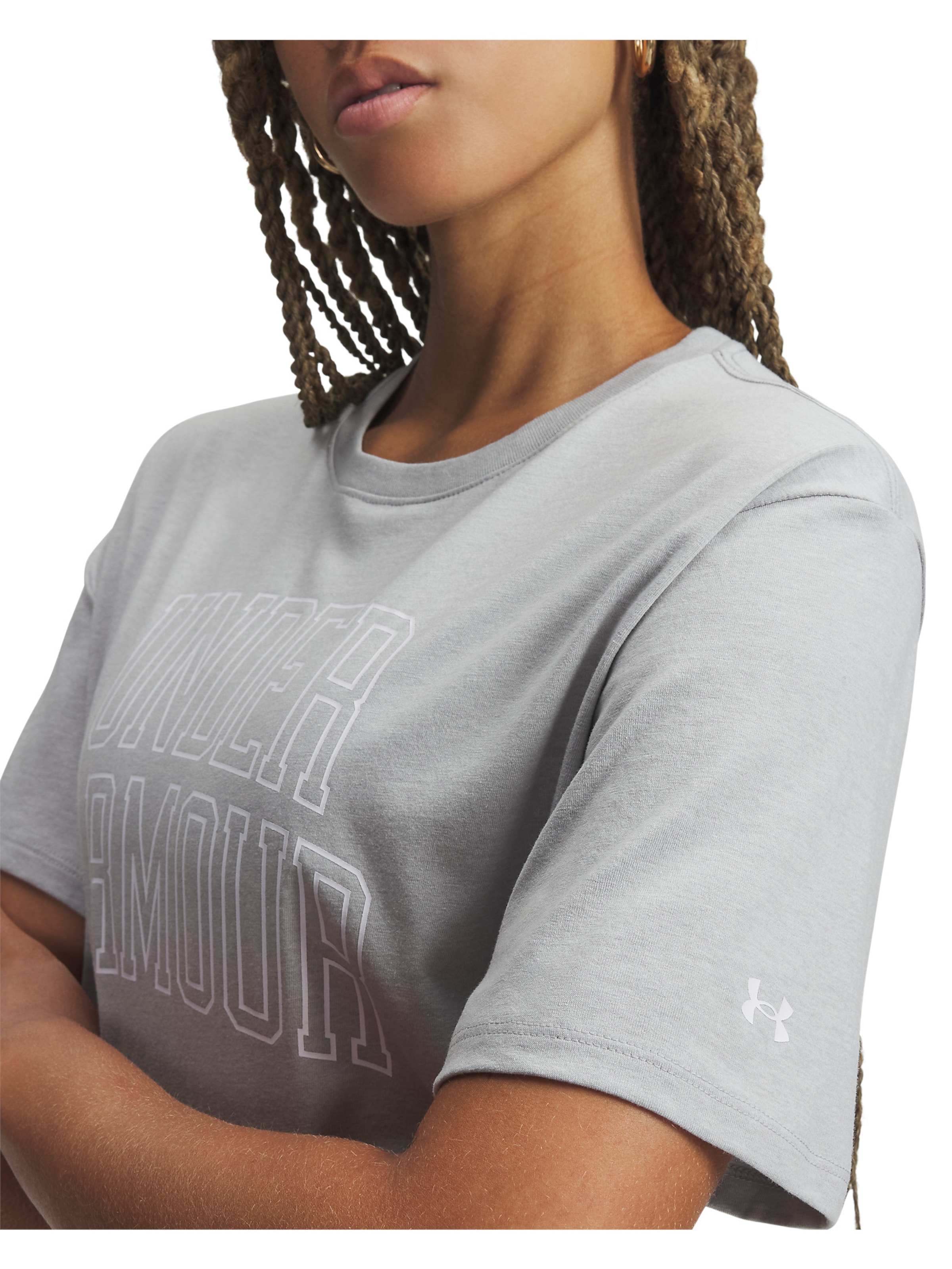 UNDER ARMOUR Performance shirt in Grey