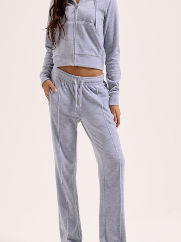 Pullover extra large di Juicy Couture in grigio: frontale