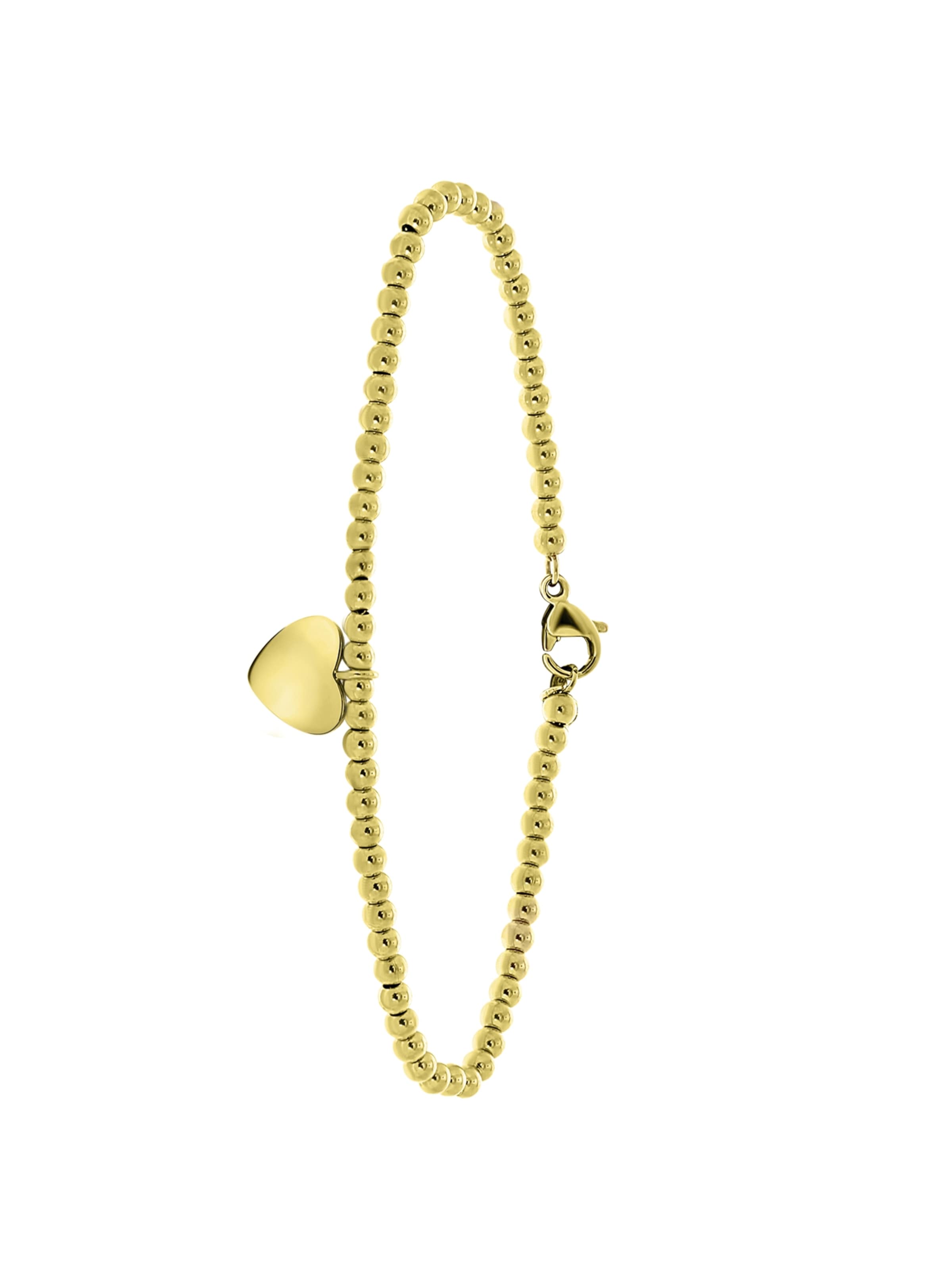 Lucardi Bracelet in Gold: front