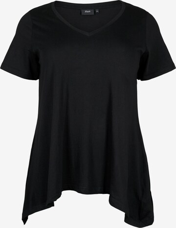 Zizzi - Camiseta 'VDANNA' en negro: frente