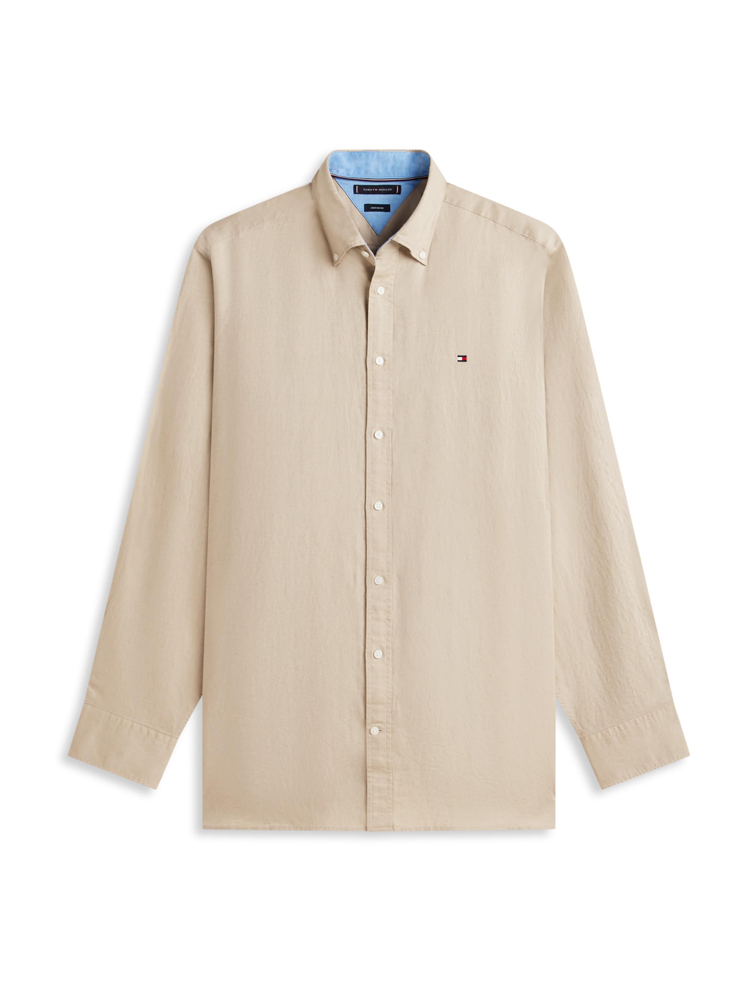 Chemise Tommy Hilfiger Big & Tall en marron : devant