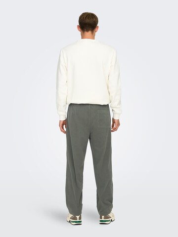 Only & Sons Loosefit Hose 'ONSSinus' in Grau