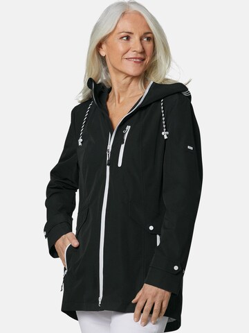 Goldner Jacke in Schwarz: Vorderseite