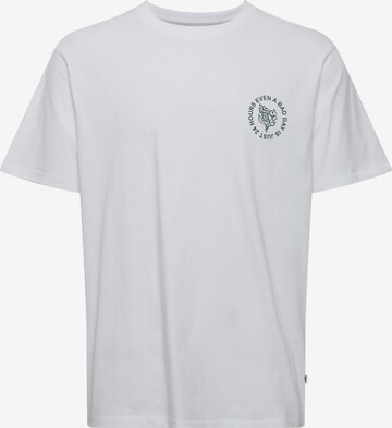 !Solid Shirt 'Gekko' in White: front