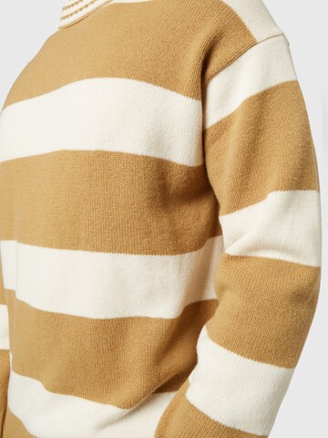 BOSS Orange Sweter 'Apster' w kolorze beżowy