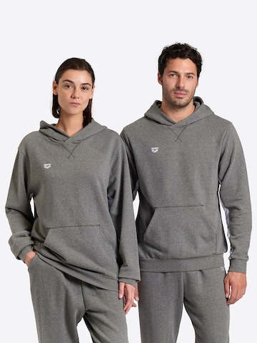ARENA Athletic Sweatshirt 'ICONS' in Grey: front