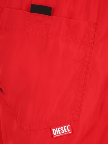 DIESEL Board Shorts 'Caybay' in Red