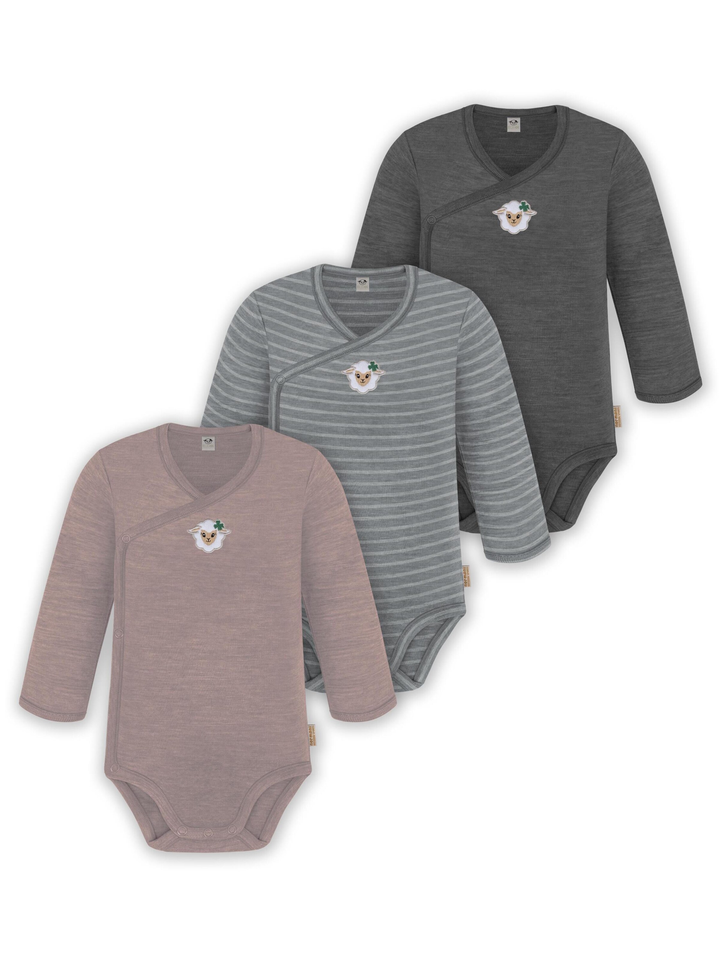 normani Body in Grau: Vorderseite