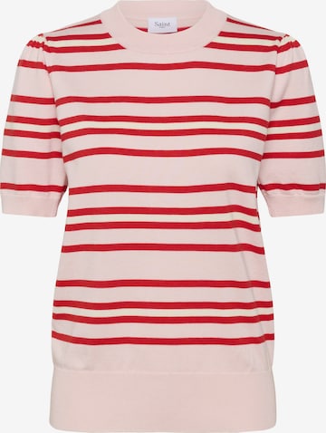 SAINT TROPEZ Pullover 'SZPila SS' in Pink: Vorderseite