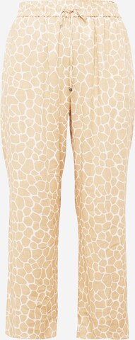 Michael Kors Plus Regular Broek in Beige: voorkant