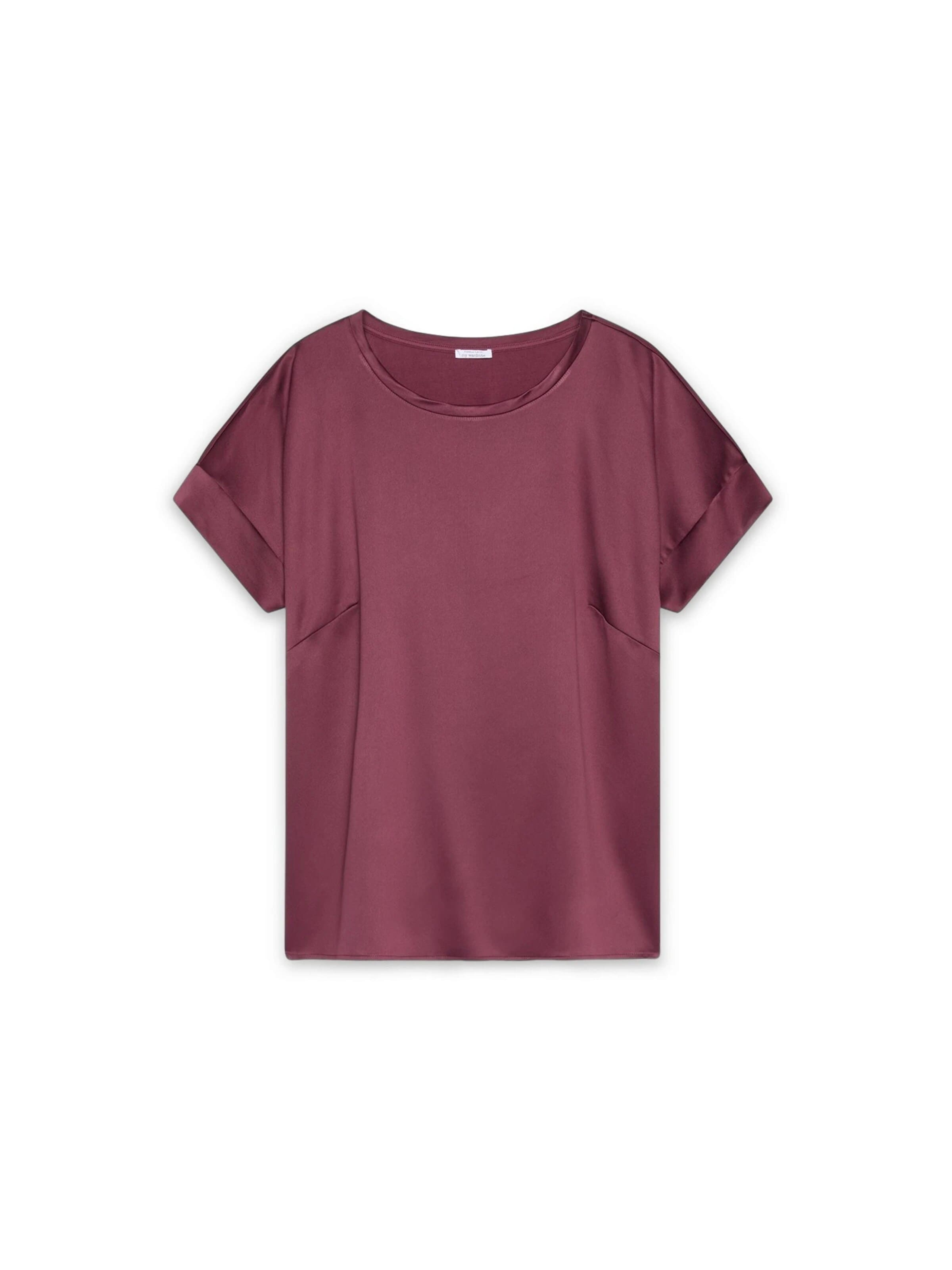 T-shirt Fiorella Rubino en rouge : devant