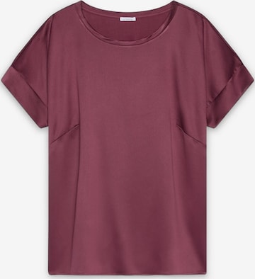 T-shirt Fiorella Rubino en rouge : devant